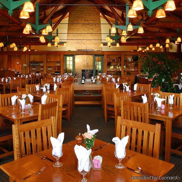 Lied Lodge At Arbor Day Farm Nebraska City Restoran gambar
